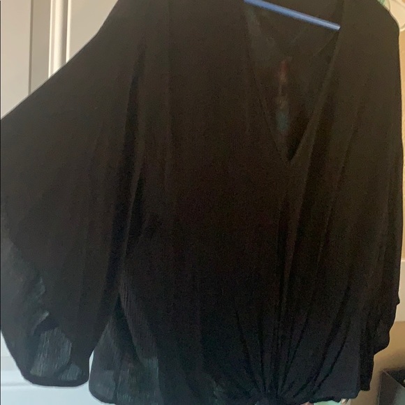 Black with very low cut neck size large worn once - Picture 6 of 8